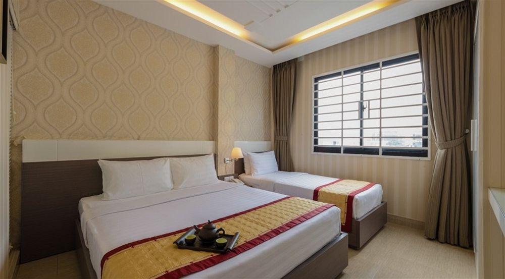 Hong Vina Hotel Ho Chi Minh-stad Buitenkant foto