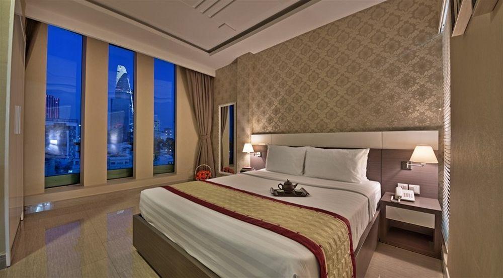 Hong Vina Hotel Ho Chi Minh-stad Buitenkant foto