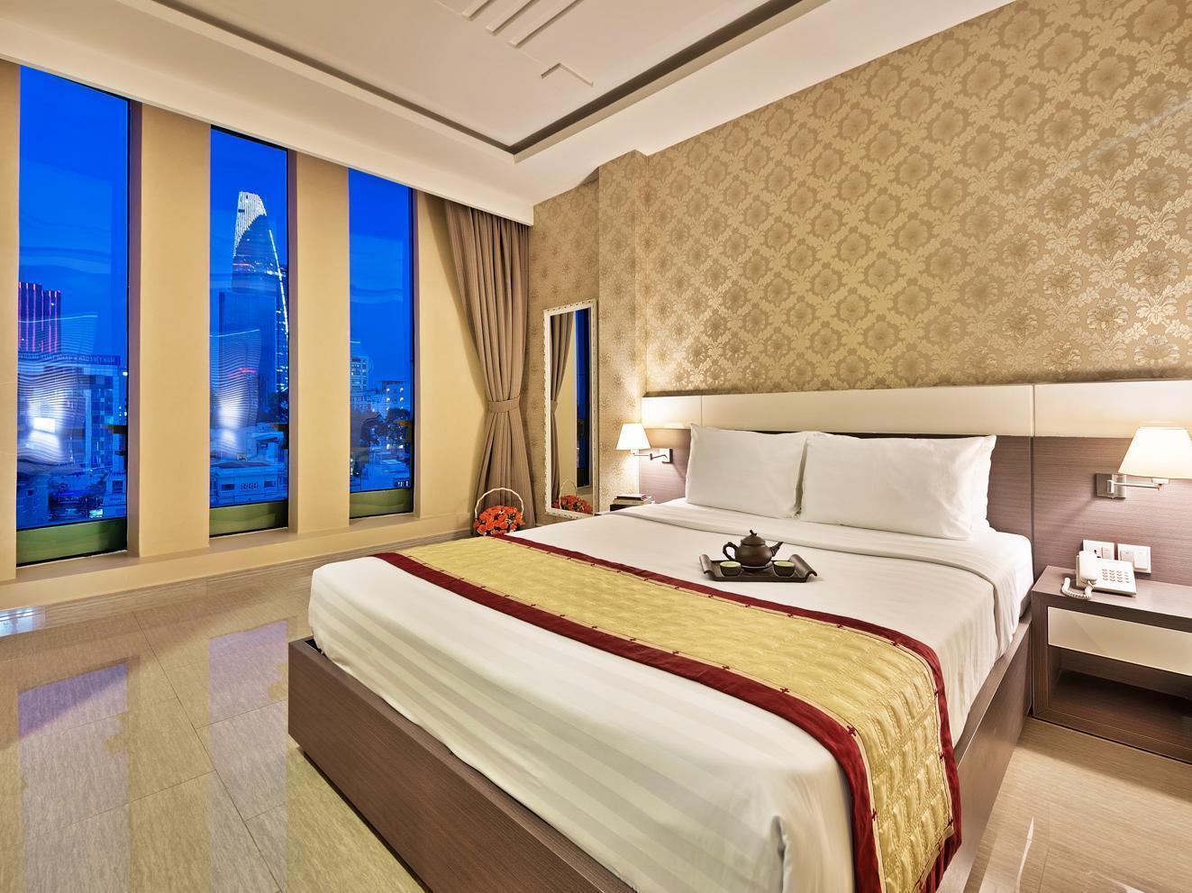 Hong Vina Hotel Ho Chi Minh-stad Buitenkant foto