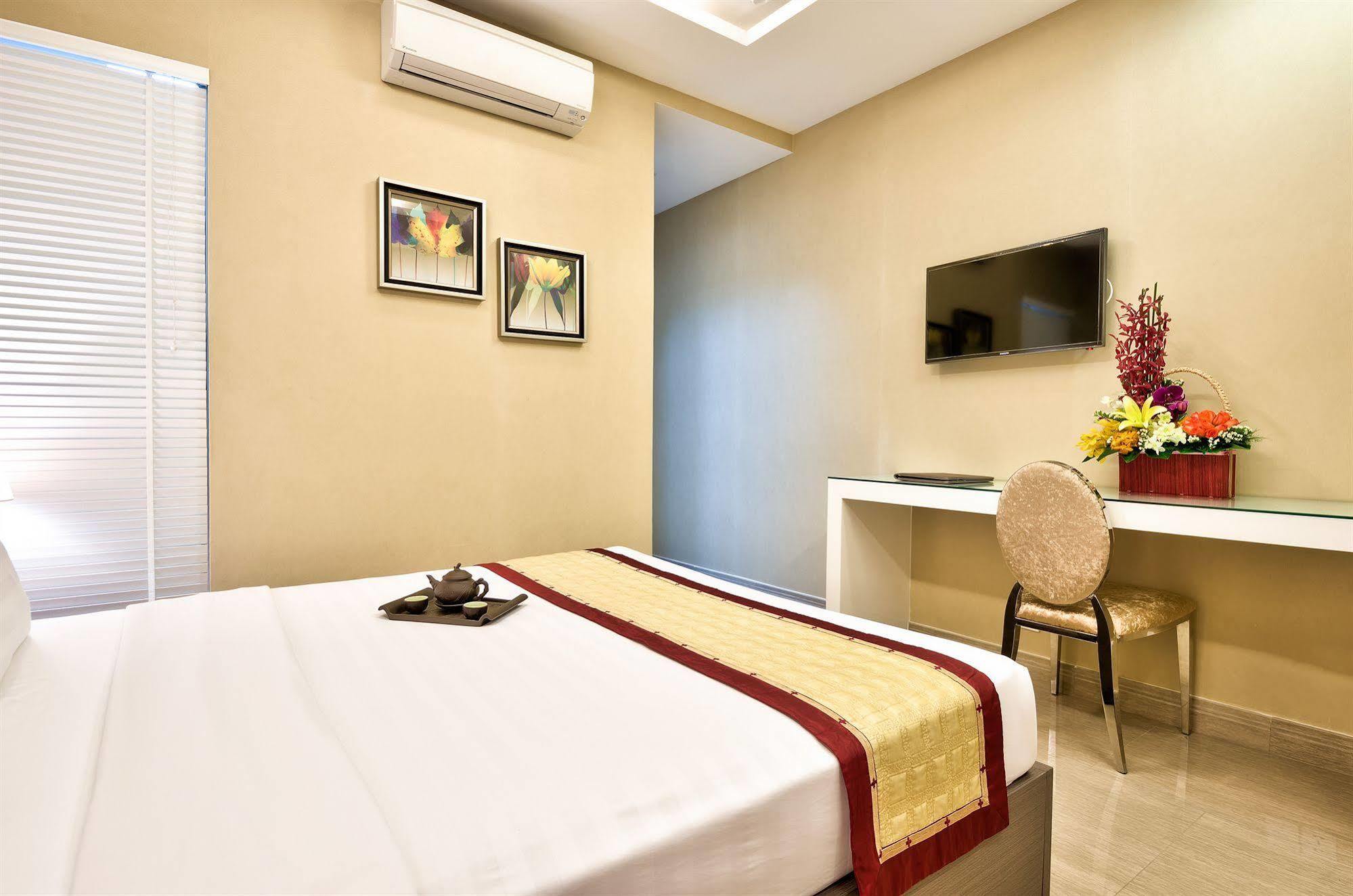 Hong Vina Hotel Ho Chi Minh-stad Buitenkant foto