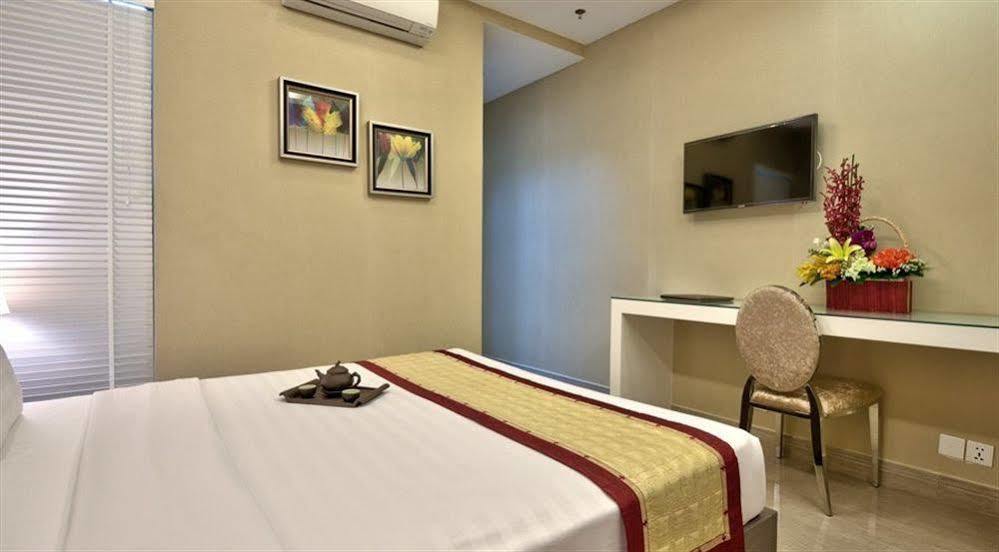 Hong Vina Hotel Ho Chi Minh-stad Buitenkant foto