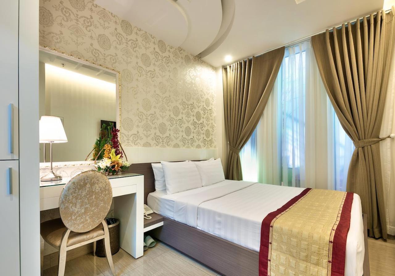 Hong Vina Hotel Ho Chi Minh-stad Buitenkant foto